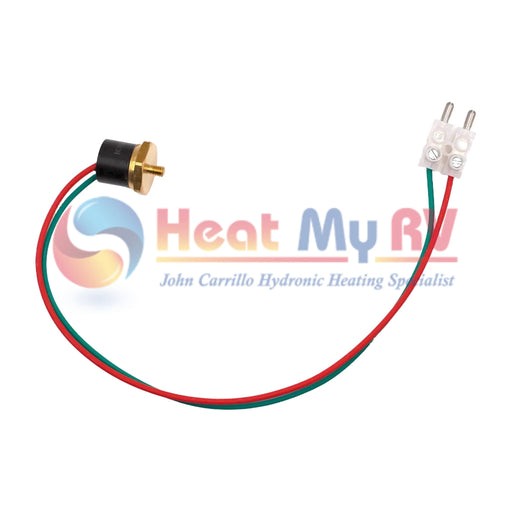 167 Degree F Control Thermostat w/Green & Red Wires, Webasto - WPX-354-902