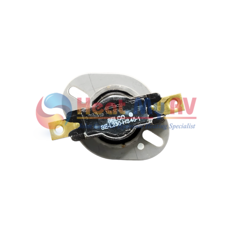 White Dot Thermostat, VAC Control 230 Degree F  - ELE-254-010