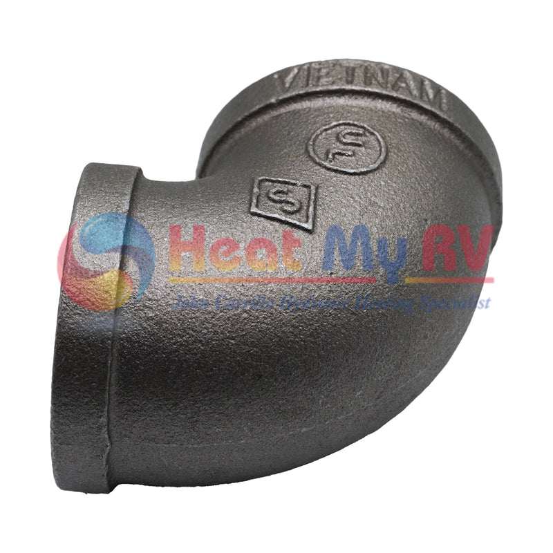 90° Elbow Exhaust Fitting, 1-1/2 in - PLX-11D-028