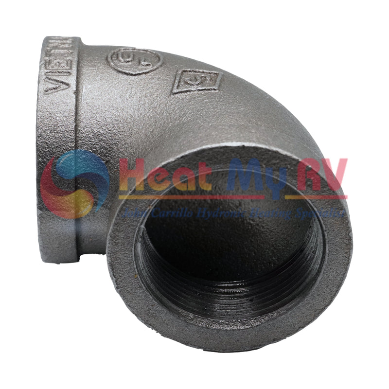 90° Elbow Exhaust Fitting, 1-1/2 in - PLX-11D-028