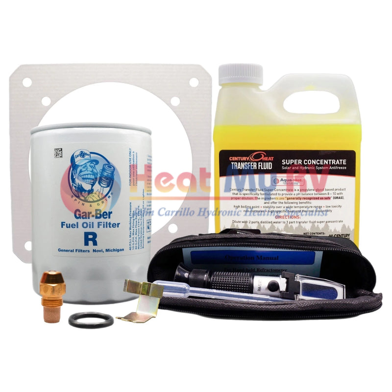 Yellow/Green Annual Service Kit, Garber - Johns Custom Kits - JCH-ASK-GRN