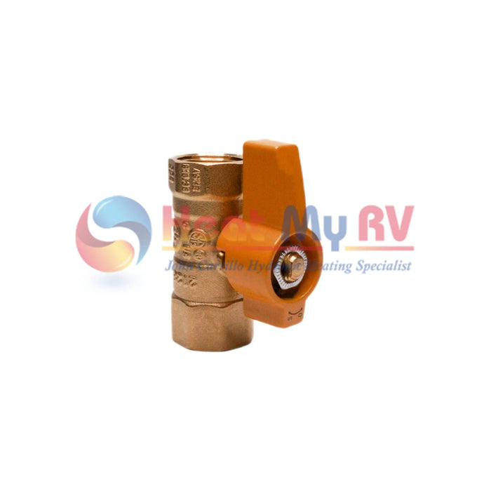 Brass Ball Valve 1/2 in. (F) NPT - PLX-BV1-200