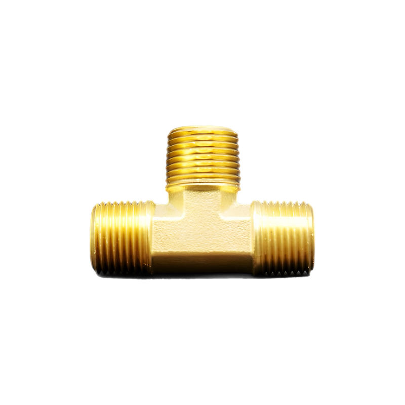 Brass Forged Tee, 1/2 in. (M) NPT - PLX-M10-1DA