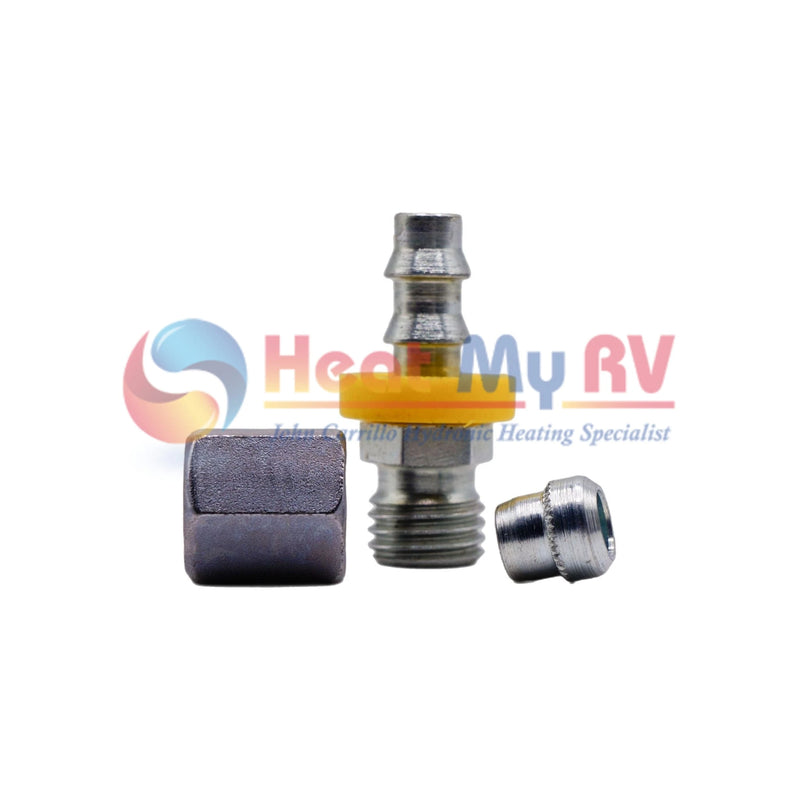 Complete Fuel Kit, JIC (M) w/Nut & Ring, Webasto (DBW2010) - FLE-FUL-100