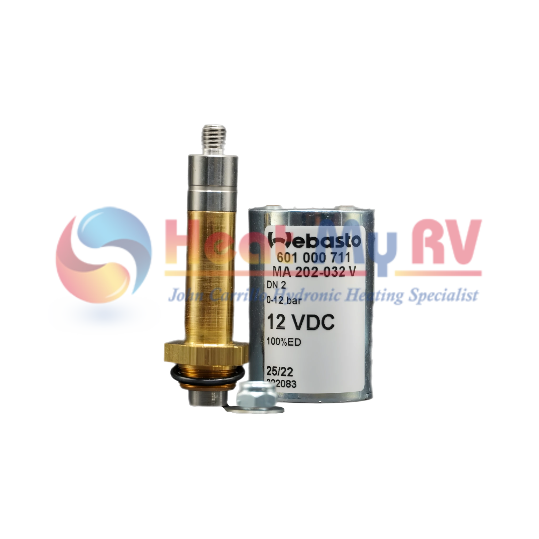 Fuel Solenoid Valve 12 VDC, Webasto (DBW2010) - WPX-322-083 — HeatMyRV