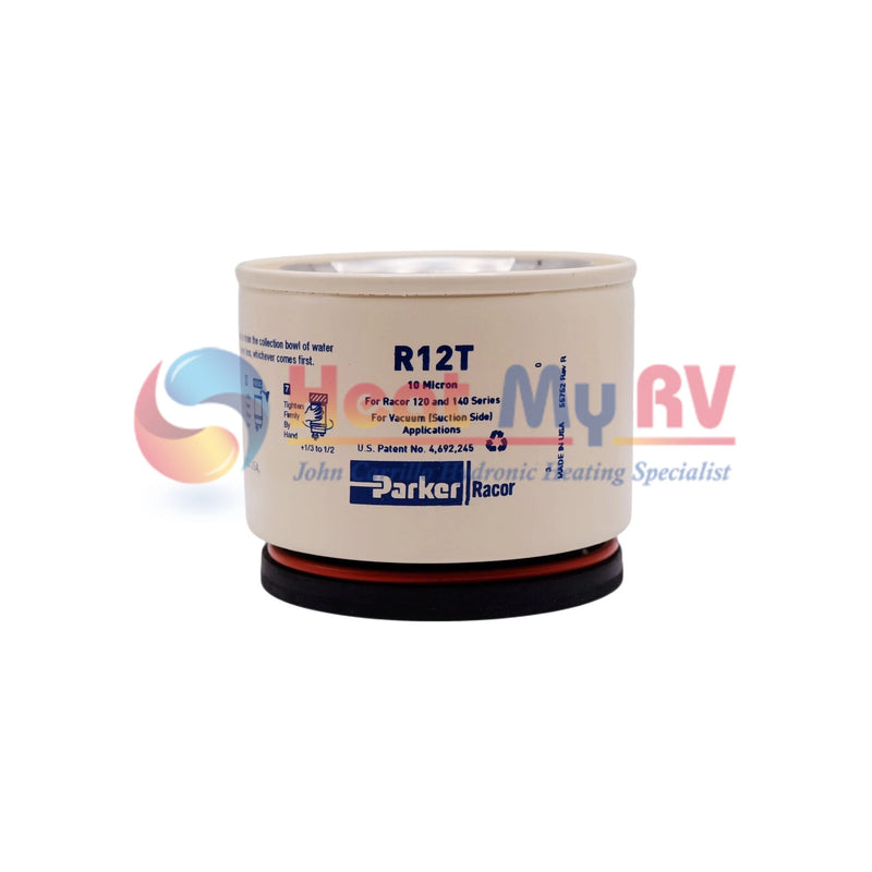 Racor Spin On Fuel Filter, 10 Micron - FLX-R12-TRA