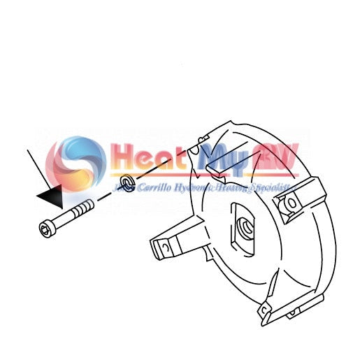 Motor Carrier Hex Screw, Webasto (DBW2010) - WPX-148-210