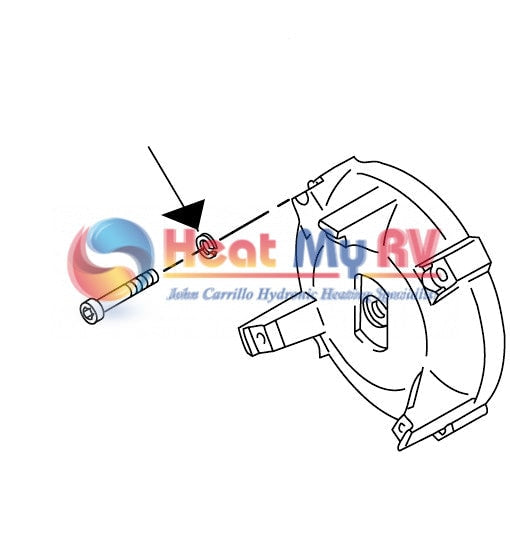 Motor Carrier Lock Washer, Webasto (DBW-2010) - WPX-152-552