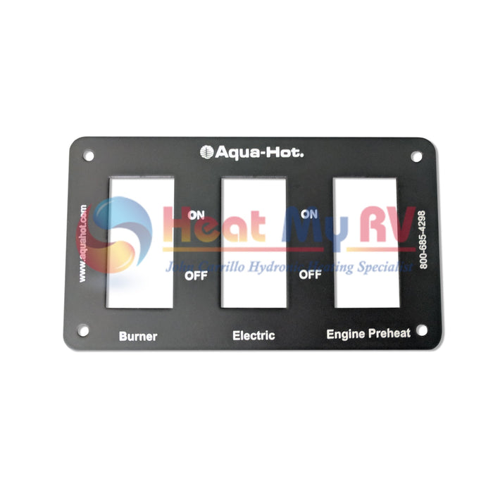 3-Position Switch Panel, 44 x 22 mm Cut-Outs - SME-000-509