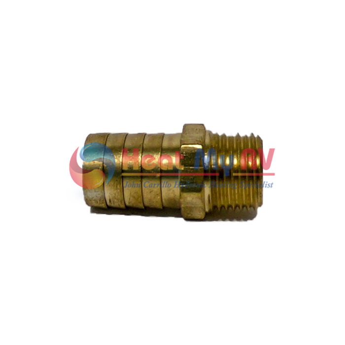 Brass Barb Fitting, 3/4 in x 1/2 in - PLX-A65-200