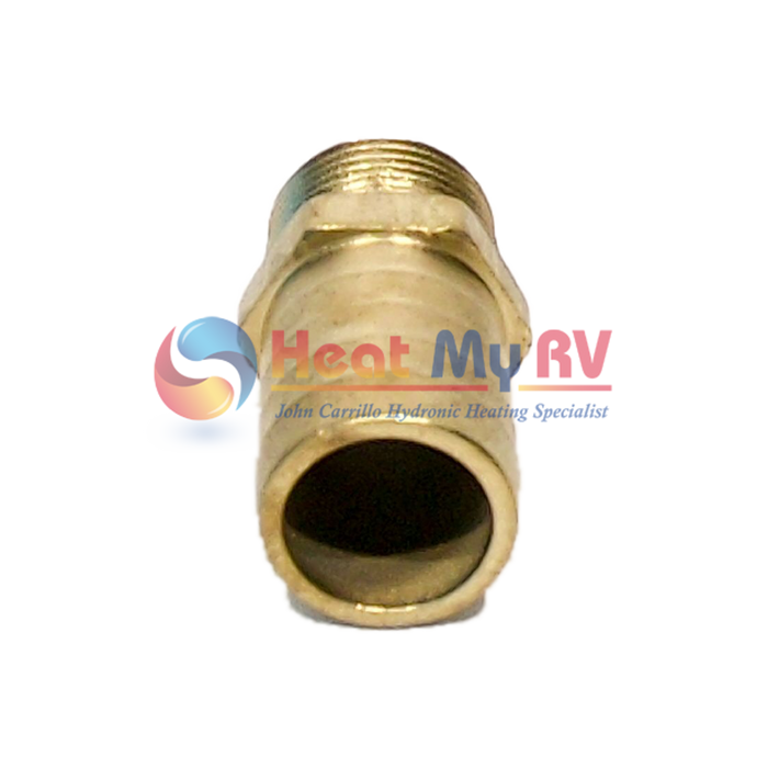 Brass Barb Fitting, 3/4 in x 1/2 in - PLX-A65-200