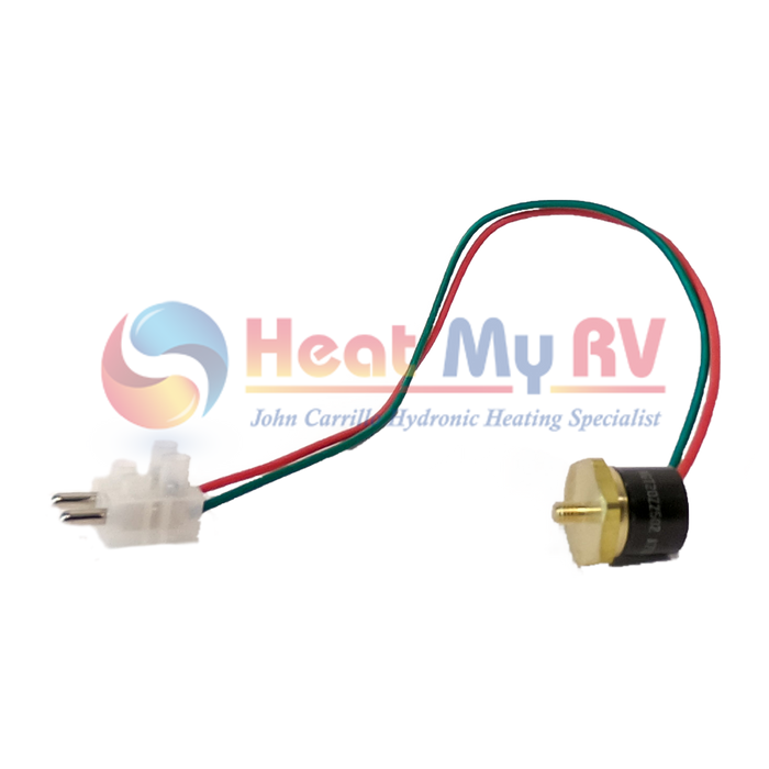 167 Degree F Control Thermostat w/Green & Red Wires, Webasto  - WPX-354-902