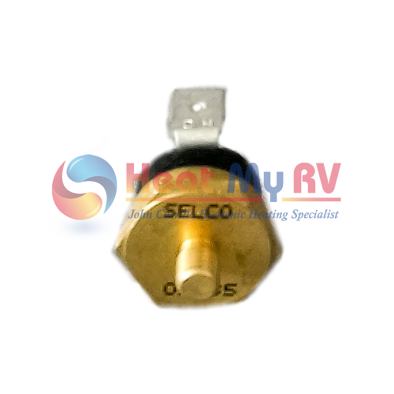 185 Degree F Control Thermostat w/Spade Connectors - ELE-800-108