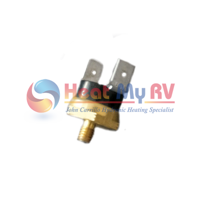 185 Degree F Control Thermostat w/Spade Connectors - ELE-800-108